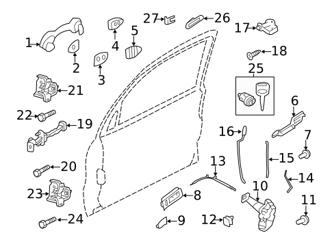 Keyless Entry Components for 2012 Ford Escape #0