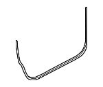 3C8837701B5AP - Body: Door Weather-strip for Volkswagen: CC Image