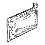 3C8831055H - Body: Door Shell for Volkswagen: CC Image