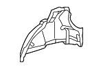 6160852370 - Body: Inner Wheelhouse for Scion: xD | Toyota: Prius C, Yaris Image