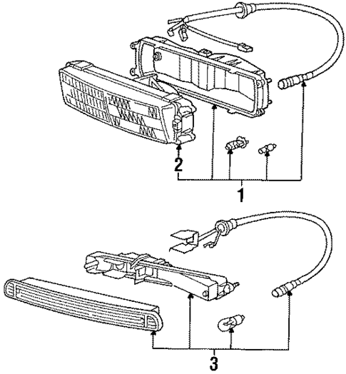 Combination Lamps for 1991 Porsche 944 #0