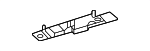 2966105701 - Body: Mount Plate for Mercedes-Benz Image