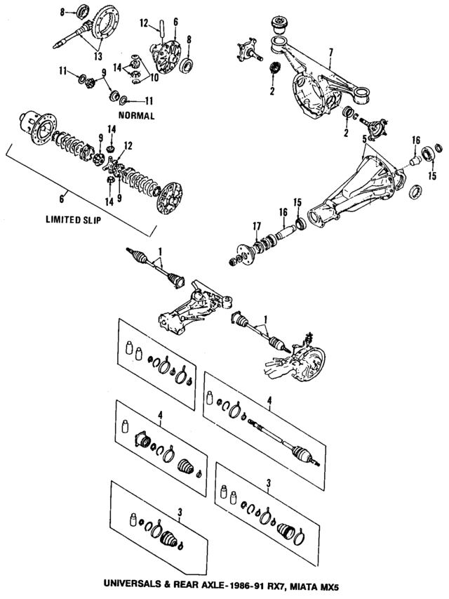 TA0127431 - : Pinion Bearing Spacer for Mazda Image
