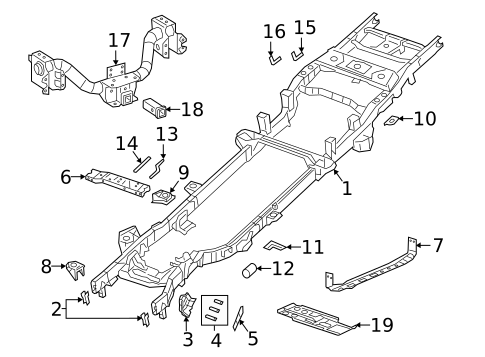 Frame & Components for 2022 Ram 3500 #3