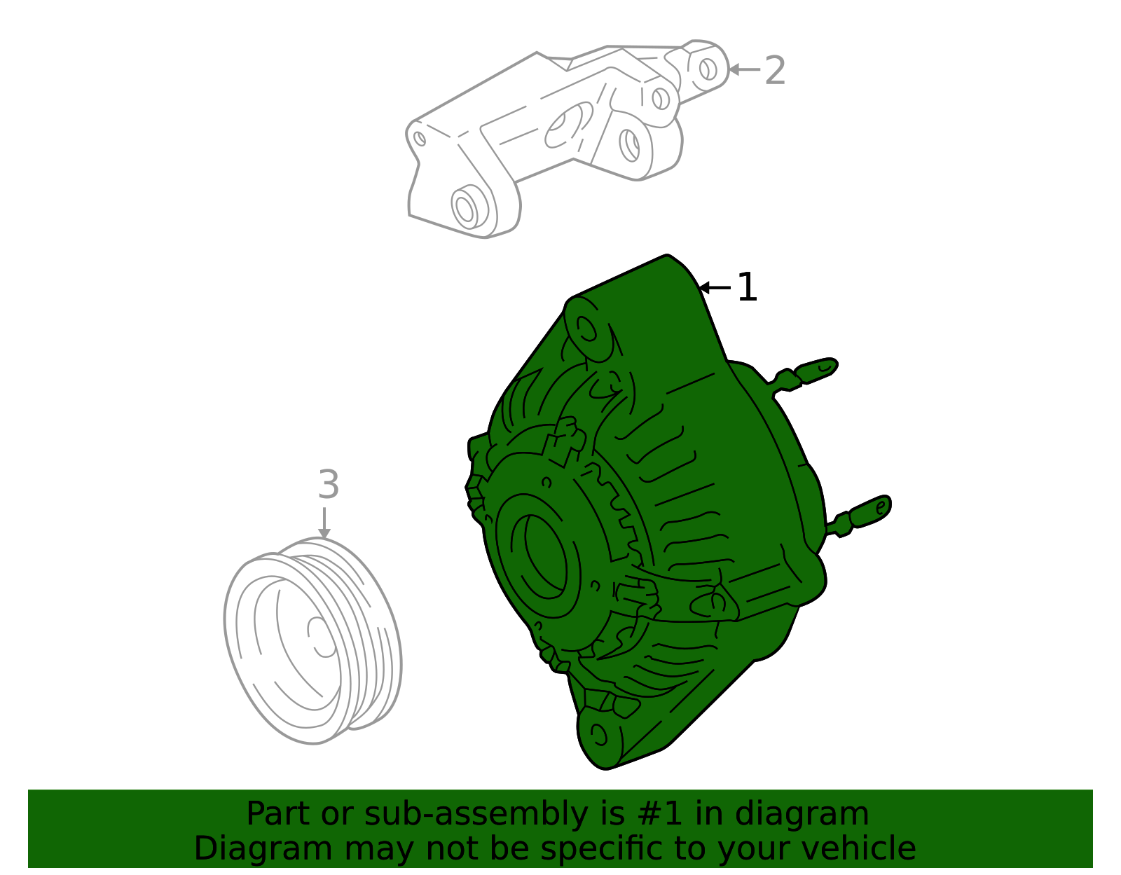 27060-62160-84 - Alternator (Reman) 1999-2004 Toyota | Longo