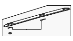 6240460010 - Body: Roof Luggage Carrier Side Rail for Lexus Image