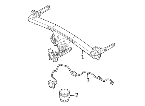 Trailer Hitch Components for 2022 Volvo C40 Recharge #0