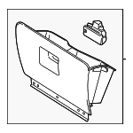 3F2Z1706024AAA - Body: Glove Box Assembly for Ford: Freestar | Mercury: Monterey Image