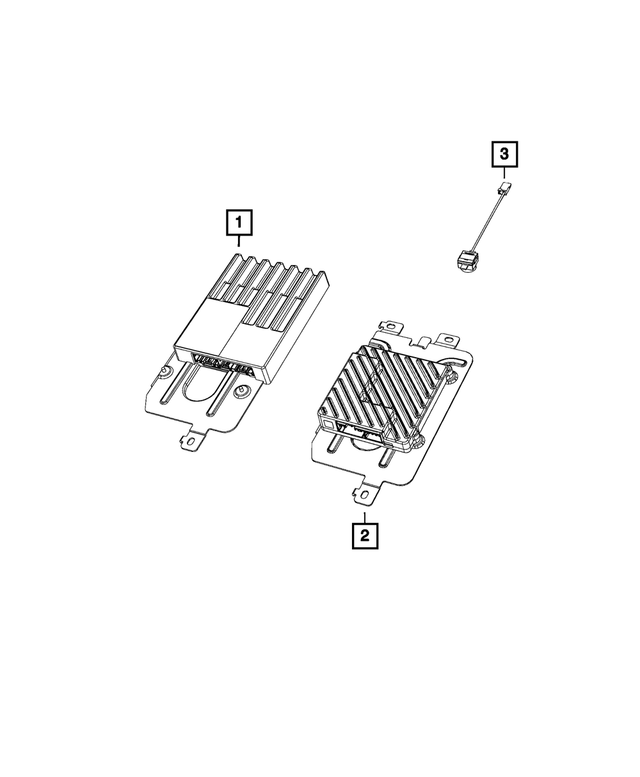 68441775AA - Electrical: Amplifier for Mopar Image