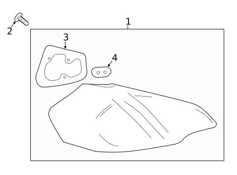 Tail Lamps for 2017 Chevrolet Bolt EV #1
