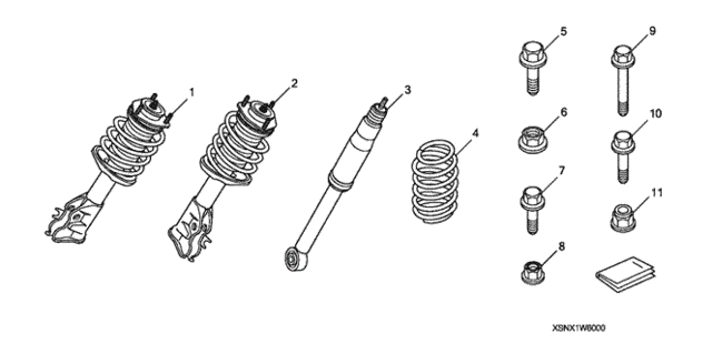 Sport Suspension (3) for 2008 Honda Civic #0
