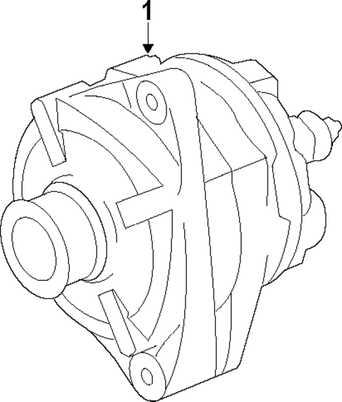 Alternator for 2019 Jaguar XJR575 #2