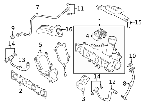 Turbo Charger for 2011 Kia Optima #0