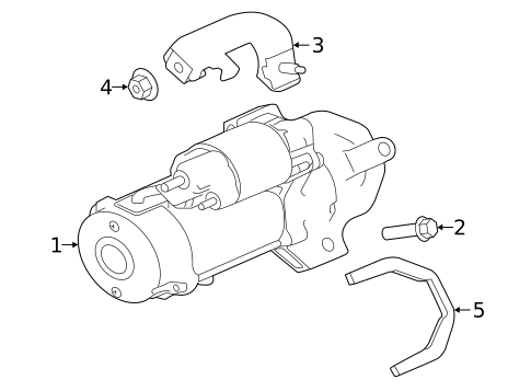 Starter for 2017 Jaguar XE #0