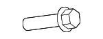 C2Z2688 - Electrical: Starter Bolt for Jaguar Image