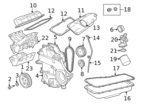 Gaskets & Sealing Systems for 2005 Chrysler Pacifica #0