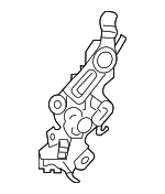 723080E080 - Body: Recline Adjuster for Toyota Image