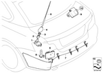 65209170351 - : Antenna Rod for BMW Image