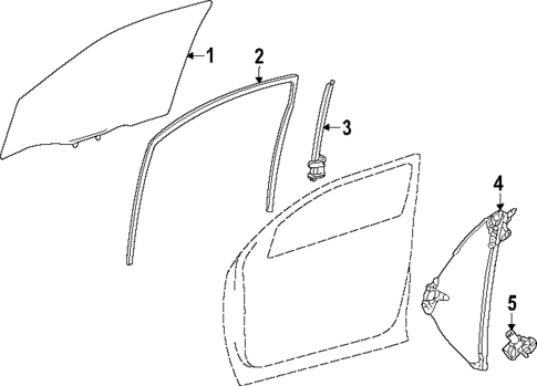 Front Door for 2024 Lexus GX550 #0