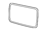 10376675 - Body: Mirror Glass for Hummer: H3, H3T Image
