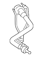 17660S3YA01 - Fuel System: Filler Pipe for Honda: Insight Image