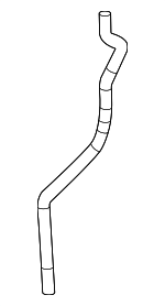 85044184 - Cooling System: Inlet Hose for Cadillac: Escalade, Escalade ESV | Chevrolet: Suburban | GMC: Yukon XL Image