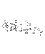 52110305AB - : Fuel Filler Hose for Dodge: Ram 1500, Ram 2500, Ram 3500 Image