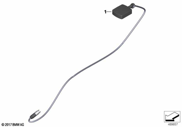 62118388596 - Instruments: Gps Antenna - Hp for BMW-Motorrad Image