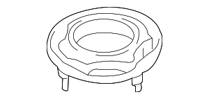 553443S000 - : Lower Insulator for Kia: Optima, Sportage Image