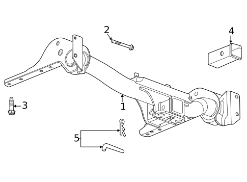 Trailer Hitch Components for 2023 Chevrolet Silverado 2500 HD #0