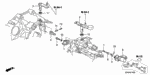 24481PYZ000 - Transmission - Manual: ARM, SELECT for Honda Image