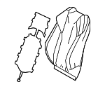 7140276030D7 - : 2019-2022 Lexus - Seat Back Assembly for Lexus: UX200, UX250h Image