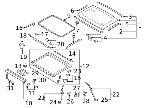 Sunroof for 2009 Audi A5 Quattro #0