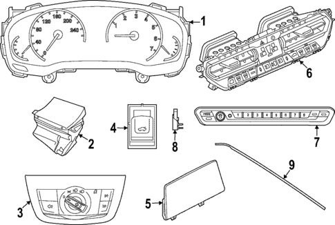 Instruments & Gauges for 2024 BMW X4 #0