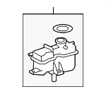 G92A048043 - Hybrid Components: Reservoir for Lexus: RX450h, RX450hL Image