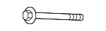 N10817601 - Suspension: Rear Lower Control Arm Bolt for Audi Image