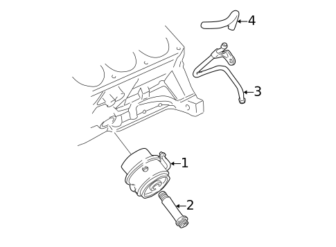 Oil Cooler for 1999 Chevrolet Venture #0