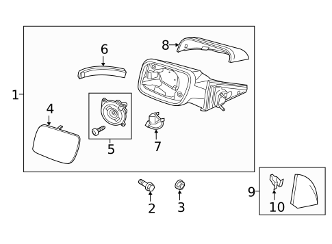 Mirrors for 2018 Ford Explorer #0