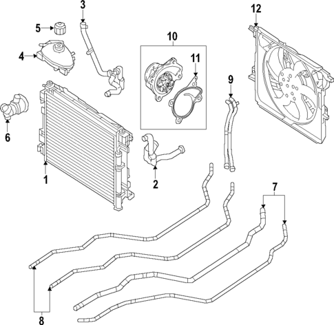 Cooling System for 2016 Smart Fortwo #0