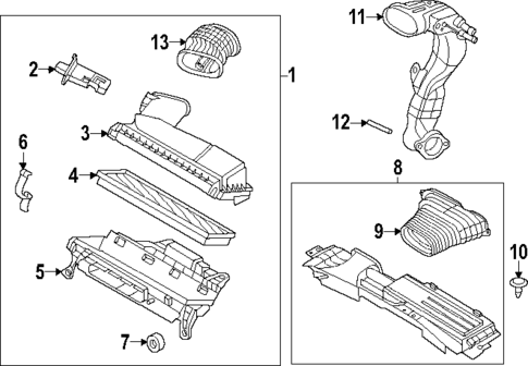 Air Intake for 2023 Lincoln Corsair #0