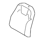 88360S9000ONA - Body: Seat Back Cover for Kia Image