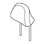 88700S9010ONA - Body: Headrest for Kia Image