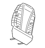 88390S9500WK - Body: Seat Back Panel for Kia Image