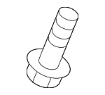 9YA02A612 - Body: Mirror Assembly Bolt for Mazda: 3, 6, CX-3, CX-30, CX-5, CX-50, CX-70, CX-9, CX-90, MX-30 EV, MX-5 Miata Image