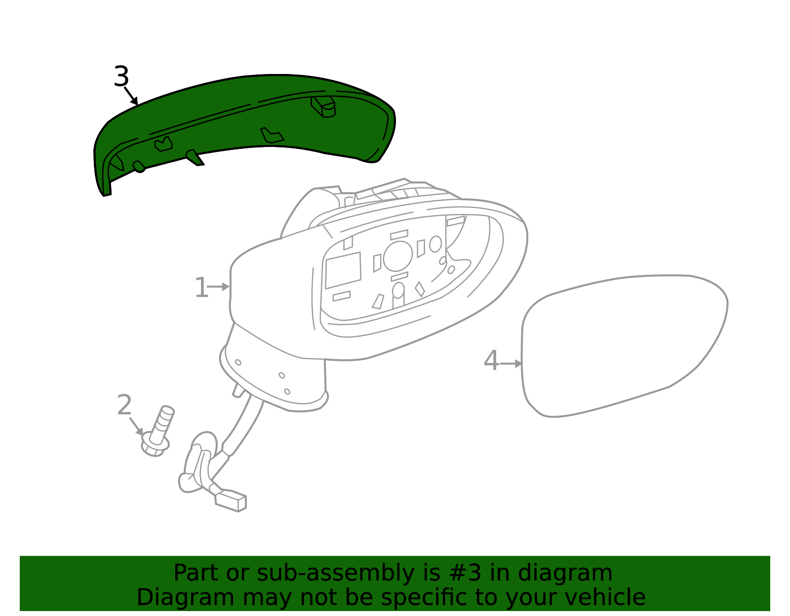 N255-69-1N1 - Mirror Cover - 2016-2024 Mazda MX-5 Miata | Mazda Swag