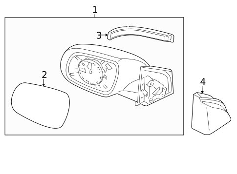 Outside Mirrors for 2010 Kia Rio5 #0
