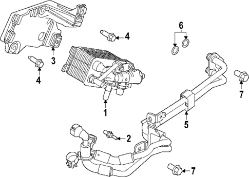 Oil Cooler for 2023 Land Rover Range Rover Sport #0