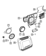 6035073 - Electrical: Blind Rivet for Chrysler: 300, Pacifica, PT Cruiser, Sebring, Voyager | Dodge: Challenger, Charger, Dakota, Magnum, Nitro, Ram 1500, Ram 2500, Ram 3500, Stratus | Fiat: 500 | Jeep: Commander, Grand Cherokee, Liberty | Ram: 1500, 2500, 3500, Dakota Image