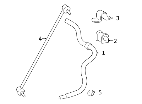 Stabilizer Bar & Components for 2008 Scion xD #0