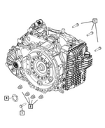 68460431AA - 948TE; 9-Speed; Automatic Transmission: Torque Converter Access Cover for Mopar Image